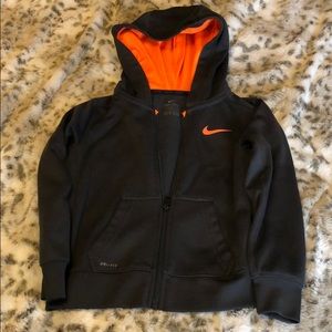 Size 4T Nike zip up hoodie